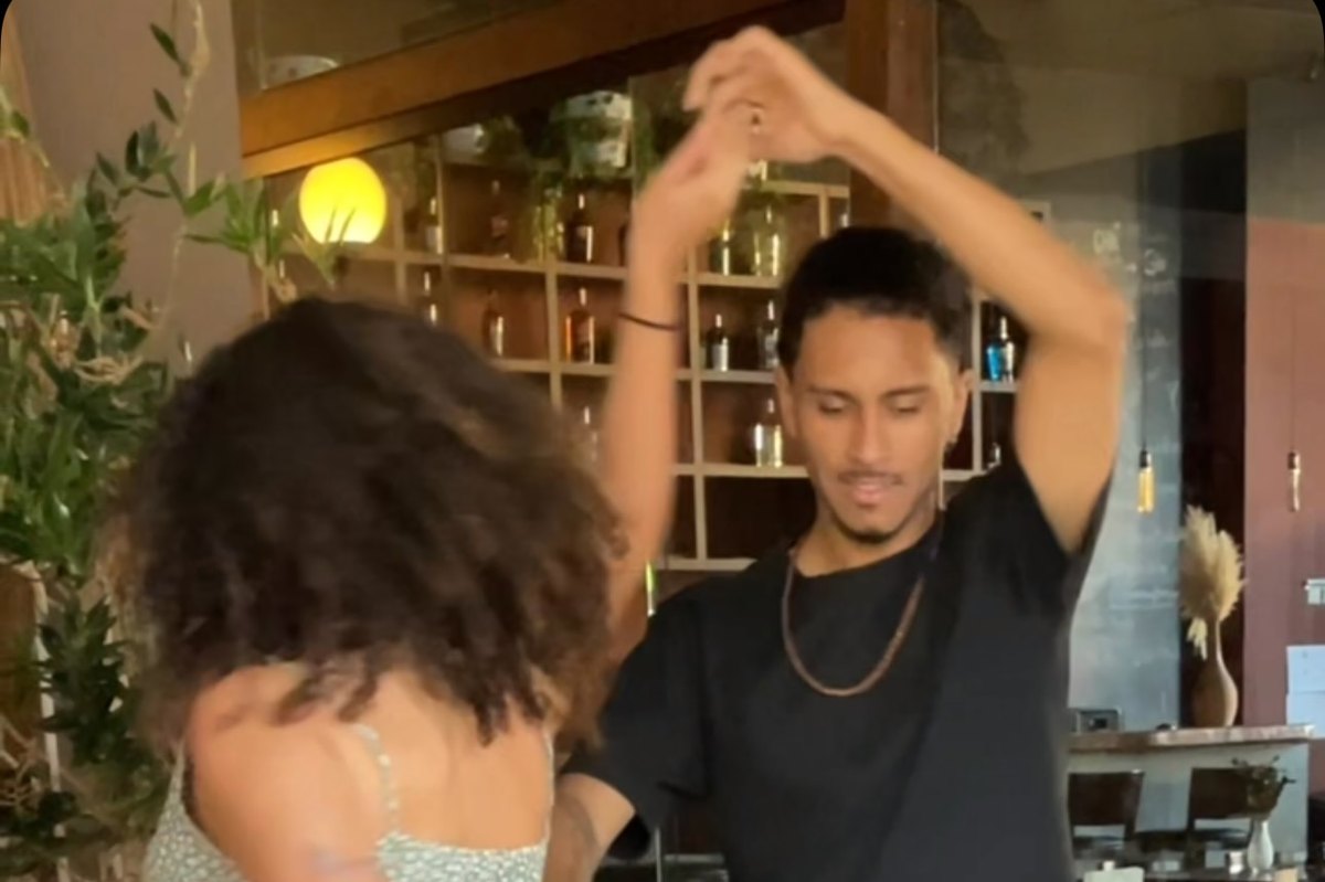 Aula de forró na 1/4 de Dança